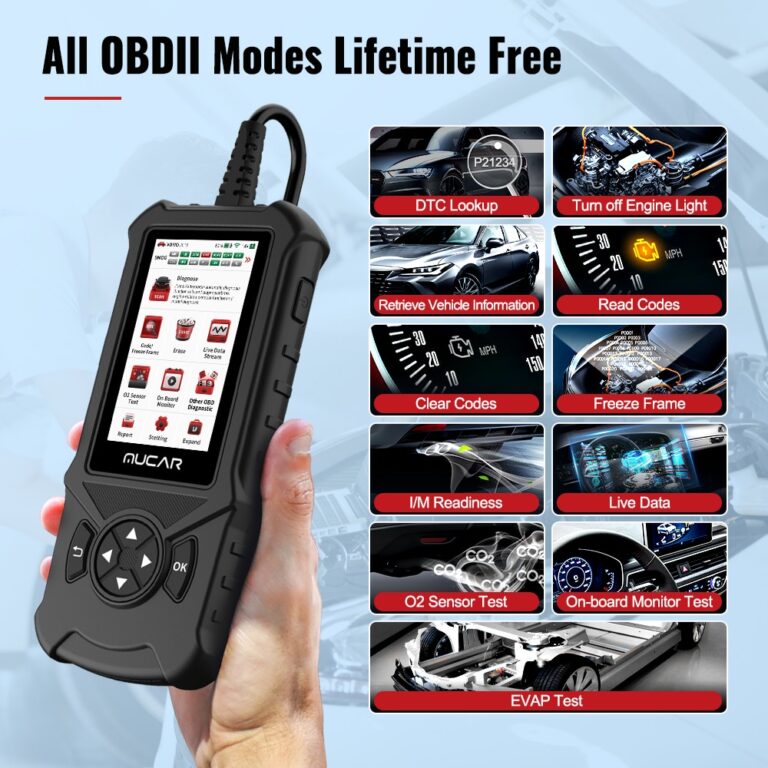 MUCAR CDE900 Pro OBD2 Car Diagnostic Scanner 2022 New Version