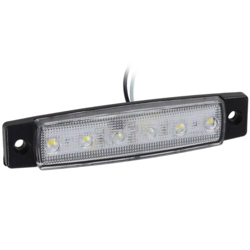 Car Truck Trailer External LED Lights Side Marker Indicator 12V24V 6 SMD 6