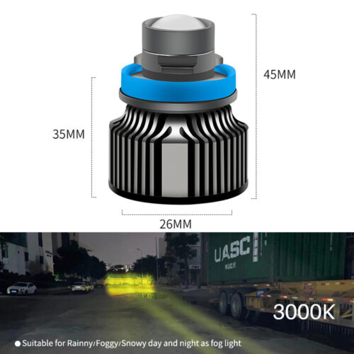 Laser Lens Turbo Fog Light For Car 12V 24V Headlamp 3