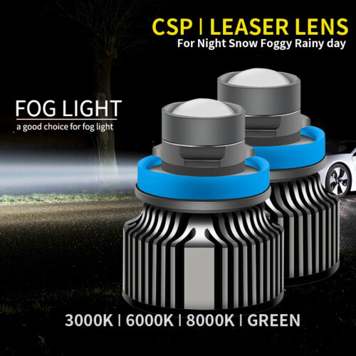Laser Lens Turbo Fog Light For Car 12V 24V Headlamp