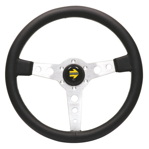 Leather Racing Sport Steering Wheel 14inch 350mm for MOMO 5