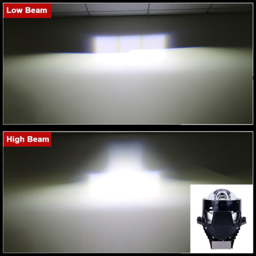 Lenses For Headlight Hella Bi LED Projector 160W 40000LM 3 Inch Hyperboloid Lens