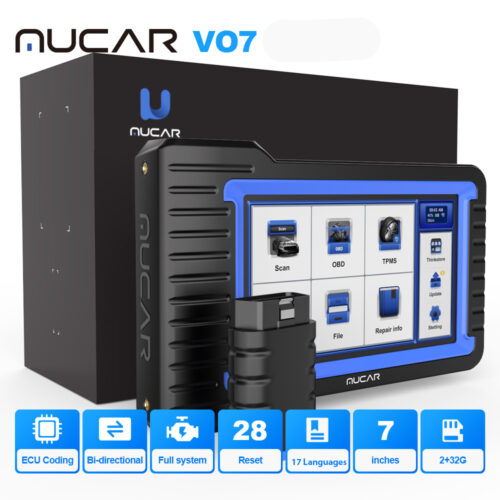 MUCAR VO7 Diagnostic Tool ECU Programming Obd2 Scanner Full System Diagnostic