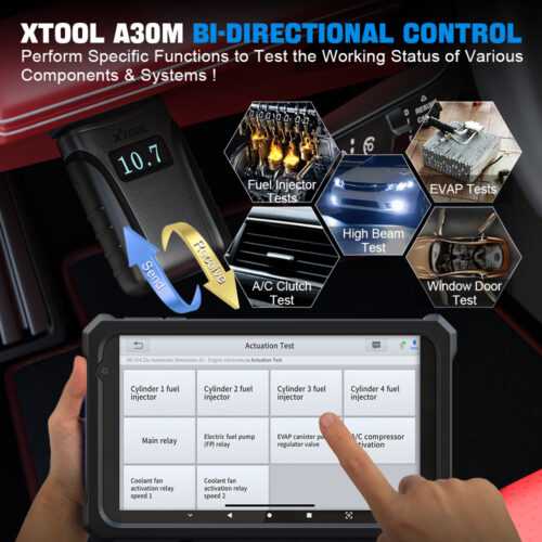 XTOOL A30M Anyscan OBD2 Diagnostic Bluetooth Scanner Free Updates