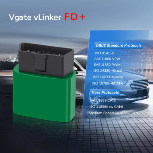 Vgate vLinker FD ELM327 FORScan For Ford Bluetooth Scanner J2534