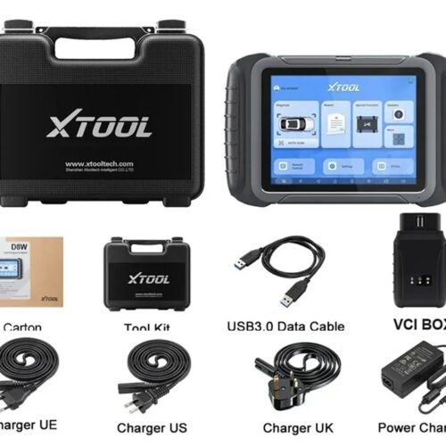 XTOOL D8W WIFI OBD2 Scanner mileage Correction ECU Coding Key Programming 38 Resets CAN FD DOIP